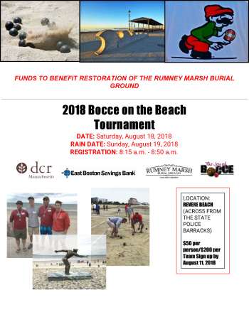 Bocci on the Beach 2018